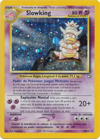 Slowking 14 111 Holo Rare Unlimited Spanish Other Non English Pokemon Singles Slowking 14 111 Holo Rare Unlimited Spanish Other Non English Pokemon Singles