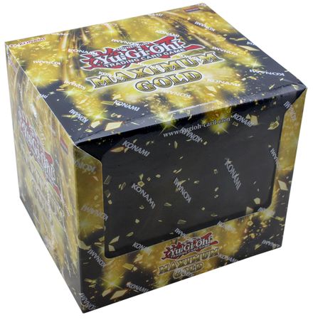 Yu-Gi-Oh Maximum Gold 1st Edition Booster BOX Sealed English Yugioh IN STOCK 