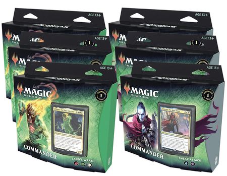 Zendikar Rising Commander Deck Box of 6 Decks (MTG) | TrollAndToad