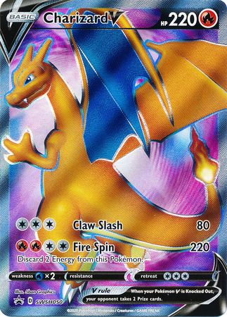 Charizard V - SWSH09: Brilliant Stars - Pokemon