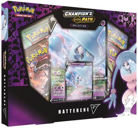 Champion/'s Path Hatterene V PROMO SWSH055 NM//M Pokemon TCG