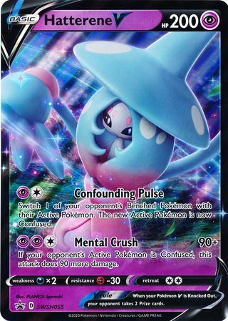 Details about   Pokemon TCG Trading Card Game Champions Path Hatterene V Collection Box New