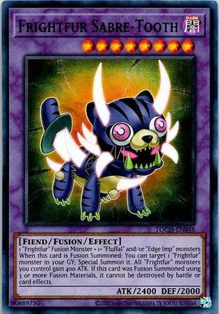 Frightfur Sabre Tooth TOCH EN048 Super Rare Unlimited Frightfur Sabre Tooth TOCH EN048 Super Rare Unlimited