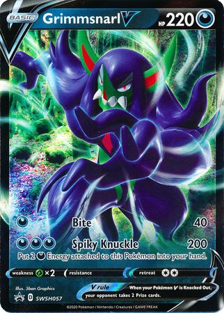Grimmsnarl V SWSH057 Promo Pokemon Sword Shield Promos Grimmsnarl V SWSH057 Promo Pokemon Sword Shield Promos