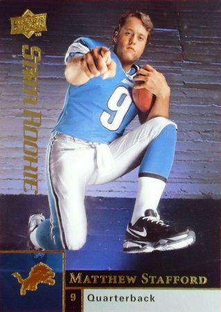 Matthew Stafford 2009 Upper Deck 305 Rookie 2009 Upper Deck Matthew Stafford 2009 Upper Deck 305 Rookie 2009 Upper Deck