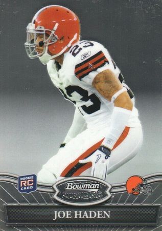 Joe Haden 2010 Bowman Sterling 13 Rookie 2010 Bowman Sterling Joe Haden 2010 Bowman Sterling 13 Rookie 2010 Bowman Sterling