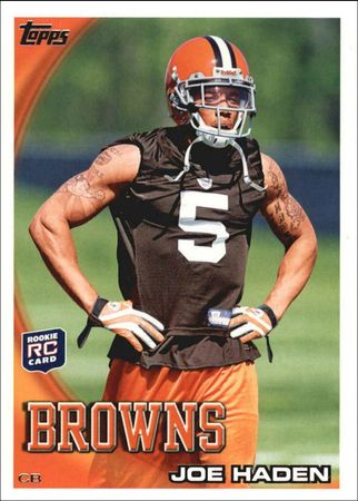 Joe Haden 2010 Topps 169 Rookie 2010 Topps Joe Haden 2010 Topps 169 Rookie 2010 Topps