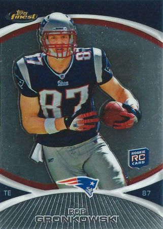 Rob Gronkowski 2010 Finest 42 Rookie Topps 2010 Topps Finest Rob Gronkowski 2010 Finest 42 Rookie Topps 2010 Topps Finest