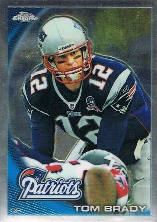 Tom Brady 2010 Topps Chrome C80 2010 Topps Chrome Tom Brady 2010 Topps Chrome C80 2010 Topps Chrome