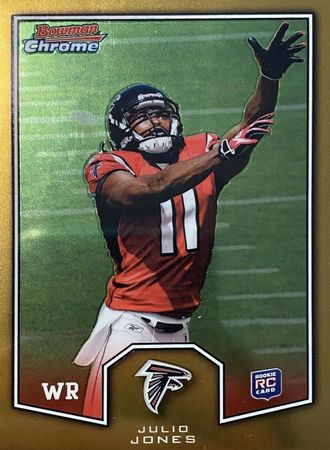 Julio Jones 2011 Bowman Chrome BCR 24 Rookie 2011 Bowman Chrome Julio Jones 2011 Bowman Chrome BCR 24 Rookie 2011 Bowman Chrome