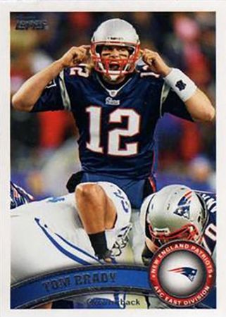 Tom Brady 2011 Topps 400 Variation SP 2011 Topps Tom Brady 2011 Topps 400 Variation SP 2011 Topps