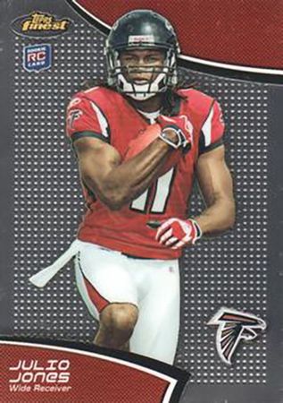 Julio Jones 2011 Finest 12 Rookie Topps 2011 Topps Finest Julio Jones 2011 Finest 12 Rookie Topps 2011 Topps Finest