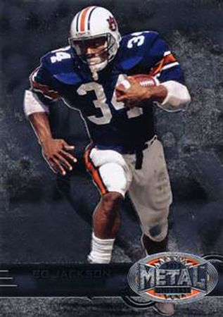 Bo Jackson 2012 Metal M 28 Fleer Retro 2012 Fleer Retro Bo Jackson 2012 Metal M 28 Fleer Retro 2012 Fleer Retro