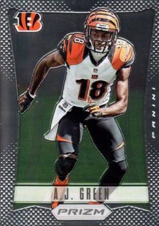 A J Green 2012 Prizm 38 1st Year Panini 2012 Panini Prizm A J Green 2012 Prizm 38 1st Year Panini 2012 Panini Prizm