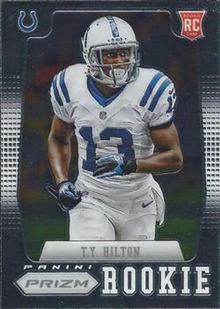 T Y Hilton 2012 Prizm 270 Rookie 2012 Panini Prizm T Y Hilton 2012 Prizm 270 Rookie 2012 Panini Prizm