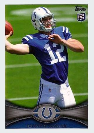 Andrew Luck 2012 Topps 140 Rookie 2012 Topps Andrew Luck 2012 Topps 140 Rookie 2012 Topps