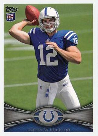 Andrew Luck 2012 Topps 140 Rookie Variation SP Rabbit Foot 2012 Topps Andrew Luck 2012 Topps 140 Rookie Variation SP Rabbit Foot 2012 Topps