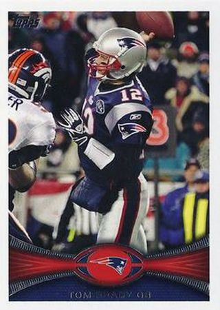 Tom Brady 2012 Topps 440 Variation SP 2012 Topps Tom Brady 2012 Topps 440 Variation SP 2012 Topps