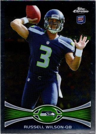 Russell Wilson 2012 Topps Chrome 40 Rookie 2012 Topps Chrome Russell Wilson 2012 Topps Chrome 40 Rookie 2012 Topps Chrome