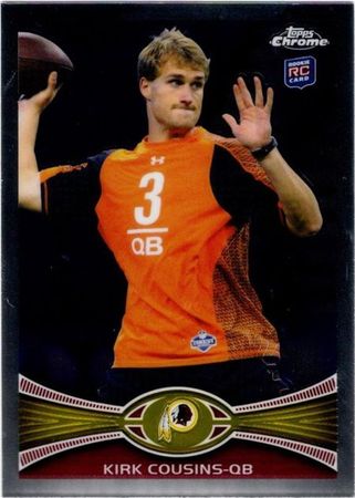 Kirk Cousins 2012 Topps Chrome 146 Rookie 2012 Topps Chrome Kirk Cousins 2012 Topps Chrome 146 Rookie 2012 Topps Chrome