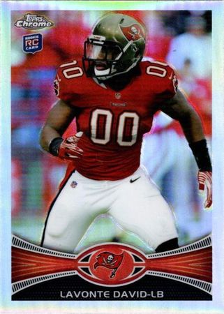 Lavonte David 2012 Topps Chrome 198 Refractor Rookie 2012 Topps Chrome Lavonte David 2012 Topps Chrome 198 Refractor Rookie 2012 Topps Chrome