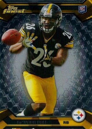 Le Veon Bell 2013 Finest 141 Rookie Topps 2013 Topps Finest Le Veon Bell 2013 Finest 141 Rookie Topps 2013 Topps Finest
