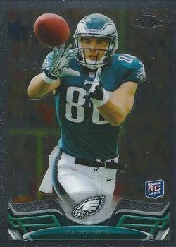 Zach Ertz 2013 Topps Chrome 76 Rookie 2013 Topps Chrome Zach Ertz 2013 Topps Chrome 76 Rookie 2013 Topps Chrome