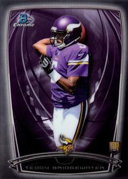 Teddy Bridgewater 2014 Bowman Chrome 125 Rookie 2014 Bowman Chrome Teddy Bridgewater 2014 Bowman Chrome 125 Rookie 2014 Bowman Chrome