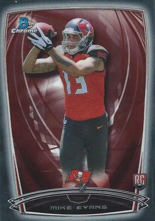 Mike Evans 2014 Bowman Chrome 170 Rookie 2014 Bowman Chrome Mike Evans 2014 Bowman Chrome 170 Rookie 2014 Bowman Chrome