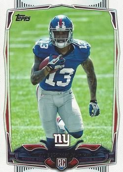 Odell Beckham 2014 Topps 355 Rookie 2014 Topps Odell Beckham 2014 Topps 355 Rookie 2014 Topps