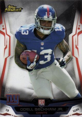 Odell Beckham 2014 Finest 108 Rookie Topps 2014 Topps Finest Odell Beckham 2014 Finest 108 Rookie Topps 2014 Topps Finest
