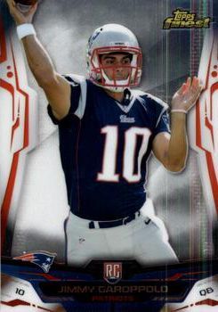 Jimmy Garoppolo 2014 Finest 116 Rookie Topps 2014 Topps Finest Jimmy Garoppolo 2014 Finest 116 Rookie Topps 2014 Topps Finest