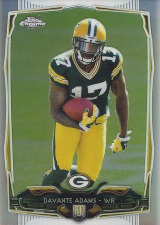 Davante Adams 2014 Topps Chrome 114 Rookie 2014 Topps Chrome Davante Adams 2014 Topps Chrome 114 Rookie 2014 Topps Chrome