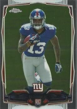 Odell Beckham 2014 Topps Chrome 117 Rookie 2014 Topps Chrome Odell Beckham 2014 Topps Chrome 117 Rookie 2014 Topps Chrome
