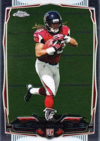 Devonta Freeman 2014 Topps Chrome 216 Rookie 2014 Topps Chrome Devonta Freeman 2014 Topps Chrome 216 Rookie 2014 Topps Chrome
