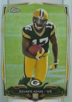Davante Adams 2014 Topps Chrome 114 Rookie Refractor 2014 Topps Chrome Davante Adams 2014 Topps Chrome 114 Rookie Refractor 2014 Topps Chrome