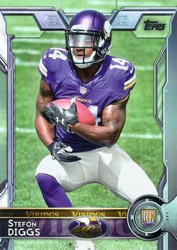 Stefon Diggs 2015 Topps 452 Rookie 2015 Topps Stefon Diggs 2015 Topps 452 Rookie 2015 Topps