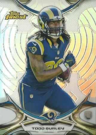 Todd Gurley 2015 Finest 85 Rookie Refractor Topps 2015 Topps Finest Todd Gurley 2015 Finest 85 Rookie Refractor Topps 2015 Topps Finest