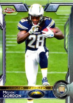 Melvin Gordon 2015 Topps Chrome 105 Rookie 2015 Topps Chrome Melvin Gordon 2015 Topps Chrome 105 Rookie 2015 Topps Chrome