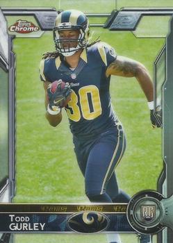 Todd Gurley 2015 Topps Chrome 110 Rookie 2015 Topps Chrome Todd Gurley 2015 Topps Chrome 110 Rookie 2015 Topps Chrome