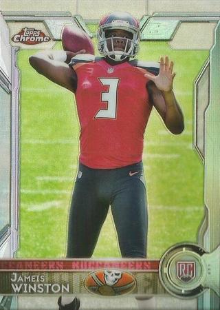Jameis Winston 2015 Topps Chrome 200 Rookie Refractor 2015 Topps Chrome Jameis Winston 2015 Topps Chrome 200 Rookie Refractor 2015 Topps Chrome