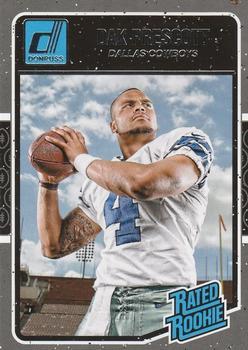 Dak Prescott 2016 Donruss 362 Rookie Panini 2016 Donruss Dak Prescott 2016 Donruss 362 Rookie Panini 2016 Donruss