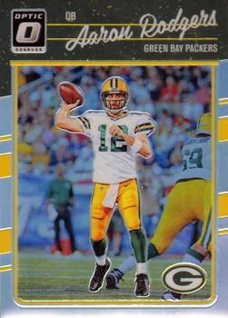 Aaron Rodgers 2016 Donruss Optic 36 Holo Prizm Refractor Panini 2016 Donruss Optic Aaron Rodgers 2016 Donruss Optic 36 Holo Prizm Refractor Panini 2016 Donruss Optic