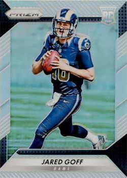 Jared Goff 2016 Prizm 208 Rookie Silver Refractor Panini 2016 Panini Prizm Jared Goff 2016 Prizm 208 Rookie Silver Refractor Panini 2016 Panini Prizm