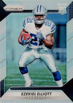 Ezekiel Elliott 2016 Prizm 238 Rookie Silver Refractor Panini 2016 Panini Prizm Ezekiel Elliott 2016 Prizm 238 Rookie Silver Refractor Panini 2016 Panini Prizm