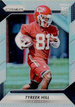 Tyreek Hill 2016 Prizm 296 Rookie Silver Refractor Panini 2016 Panini Prizm Tyreek Hill 2016 Prizm 296 Rookie Silver Refractor Panini 2016 Panini Prizm