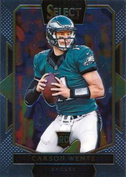 Carson Wentz 2016 Select 243 Rookie SP Panini 2016 Panini Select Carson Wentz 2016 Select 243 Rookie SP Panini 2016 Panini Select