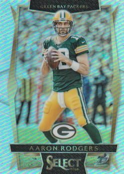 Aaron Rodgers 2016 Select 26 Silver Refractor Panini 2016 Panini Select Aaron Rodgers 2016 Select 26 Silver Refractor Panini 2016 Panini Select