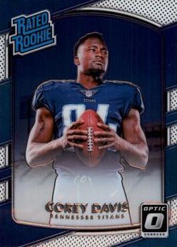 Corey Davis 2017 Donruss Optic 166 Rookie Panini 2017 Donruss Optic Corey Davis 2017 Donruss Optic 166 Rookie Panini 2017 Donruss Optic
