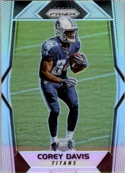 Corey Davis 2017 Prizm 229 Rookie Silver Refractor Panini 2017 Panini Prizm Corey Davis 2017 Prizm 229 Rookie Silver Refractor Panini 2017 Panini Prizm
